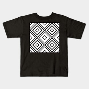 Abstract geometric background design Kids T-Shirt